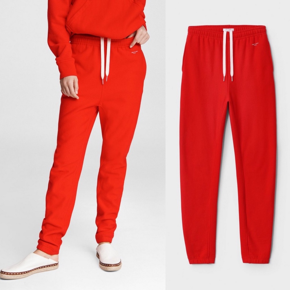 rag & bone Vibrant Red Women's Jogger Pants
